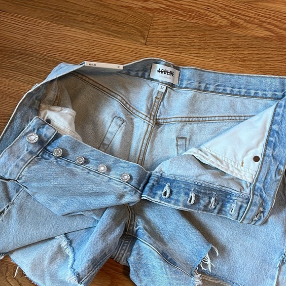 AGolde Parker Long Short Size 32 NWT - Picture 9 of 13